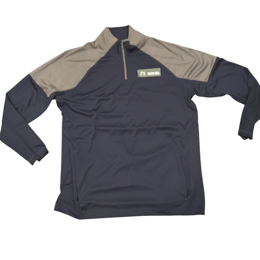Captivating Notre Dame Fighting‎ Irish 1/4 Zip Pullover Sweatshirt XL